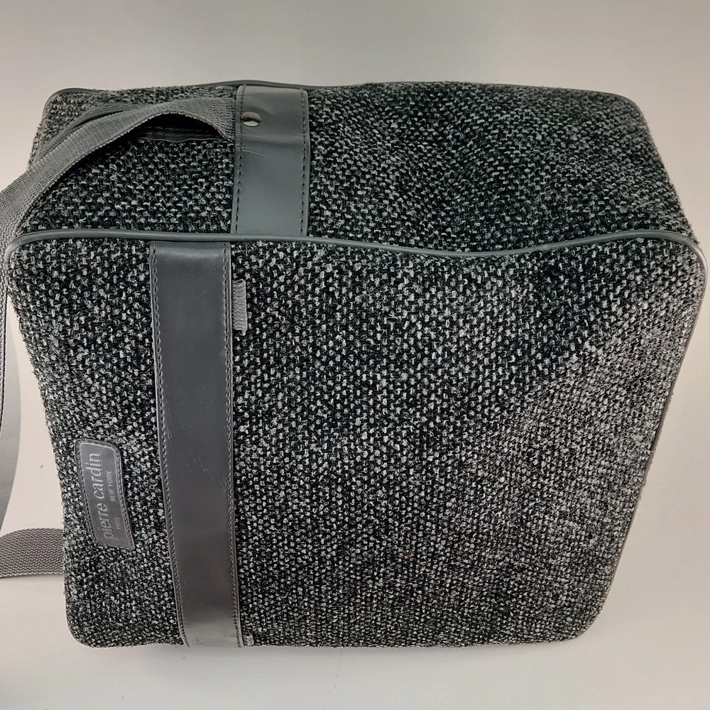 PIERRE CARDIN Waterproof Carry On Travel Bag, Vintage 80s